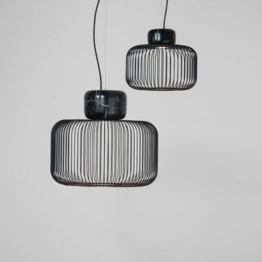 Keshi S marble pendant lamp by David Abad