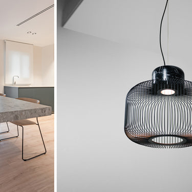 Keshi S marble pendant lamp by David Abad