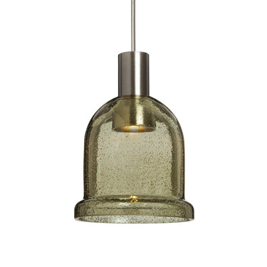 Handcrafted Latte Bubble Glass Pendant Light for Kitchen Island and Dining Room