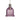 Modern Besa Kiba Plum Glass Mini Pendant for Kitchen Island and Dining Room Lighting