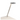 Sleek silver Focaccia Solo desk lamp with articulating arm and swivel base for compact office environments