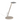 Energy-efficient silver LED desk light by Koncept with occupancy sensor and 60,000-hour rated lifespan