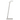 Silver Focaccia Solo LED desk lamp mounted on tabletop with touch dimming and 5000K lightingtemperature