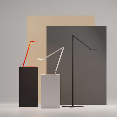Minimalist Koncept Focaccia Solo desk lamp for bedroom or study with adjustable color temperature