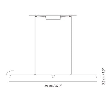 Seed Design Konnect Pendant PL4 Black