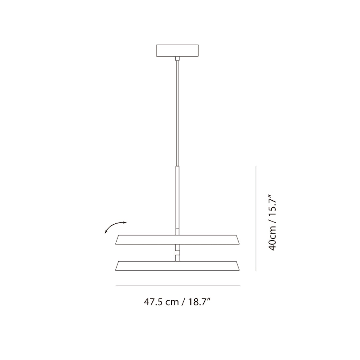 Seed Design Konnect Pendant PV4 Gold