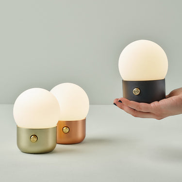 Kup Camp portable lamp by Tim Brauns