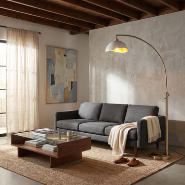Nova Luna Bella 75"H Chairside Arc Lamp, photo 4