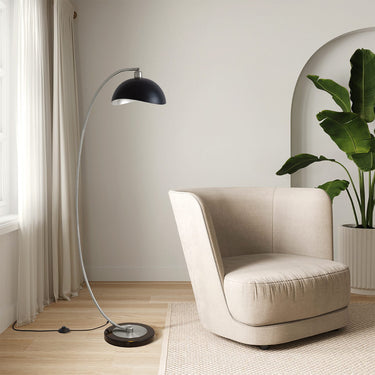 Nova Luna Bella Chairside Arc Floor Lamp, photo 2