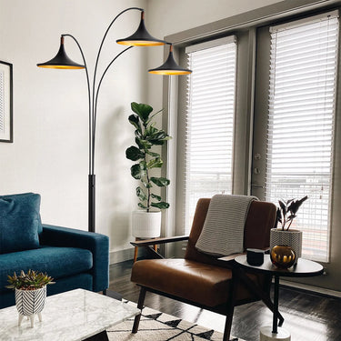 Nova Lodi 3-Light Arc Floor Lamp, photo 2