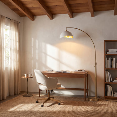 Nova Luna Bella 75"H Chairside Arc Lamp, photo 3