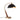 Nova Luna Bella Boomerang Table Lamp in Matte Black/Gold, photo 1