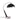 Nova Luna Bella Boomerang Table Lamp in Matte Black/Silver, photo 6