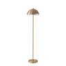 Nova Luna Bella Slimline Floor Lamp in Weathered Brass/White, photo 1