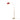 Nova Luna Bella 75"H Chairside Arc Lamp in Red/Gold shade, Weathered Brass body, photo 10