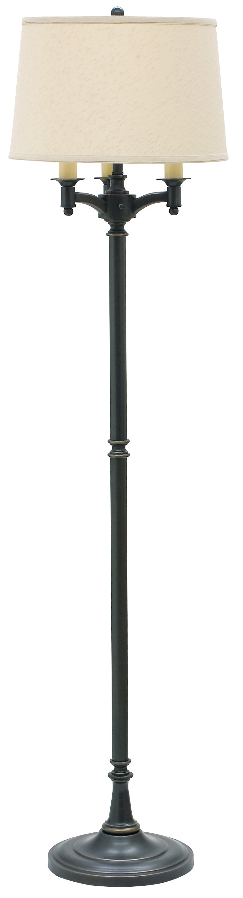 House of Troy Lancaster 62.75" Oil Rubbed Bronze Six Way Floor Lamp L800-OB