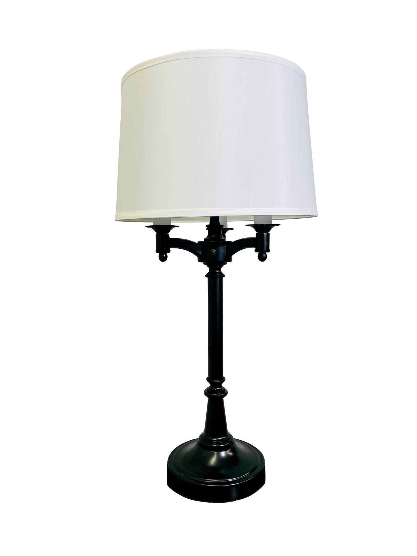 House of Troy Lancaster 31.75" Antique Brass Six Way Table Lamp L850-BLK