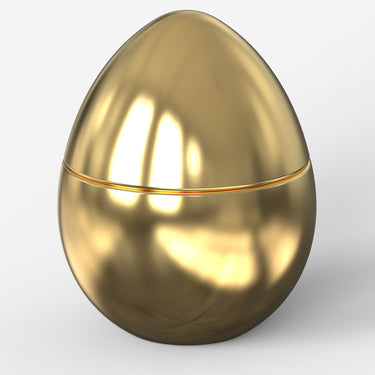 Ladenac Bois de Russie mini egg – Gold mini egg, side view
