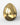 Ladenac Bois de Russie mini egg – Gold mini egg, side view