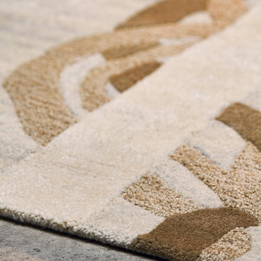 Lianes wool rug, full view