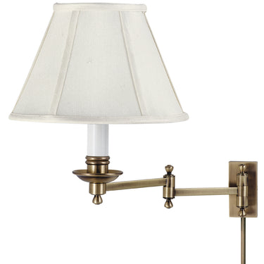 House of Troy Decorative Wall Swing Lamp Antique Brass