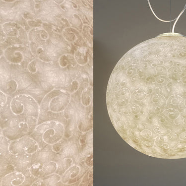 Luna Liberty Nebulite pendant light by In-Es Art Design moon inspired Italian ceiling lamp