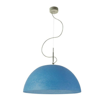 Modern Mezza Luna Nebulite hanging pendant light for dining room and contemporary interiors
