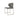 Modern Amed stackable dining chair by Soho Concept with grey Camira Era fabric seat