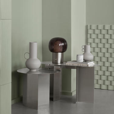 LOHA jug vase in a styled room | LOHA by Nina Thöming for blomus