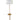 House of Troy Lyndon 69" Floor Lamp in Heritage Gold with bent metal accents and metal table