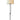House of Troy Lyndon 65" Floor Lamp in Black with curved metal accents