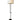 House of Troy Lyndon 65" Floor Lamp in Black with two piece bent metal accents
