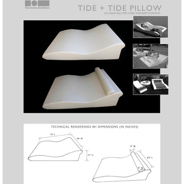 La Fete Design Furniture Tide Pillow at MetropolitanDecor.com