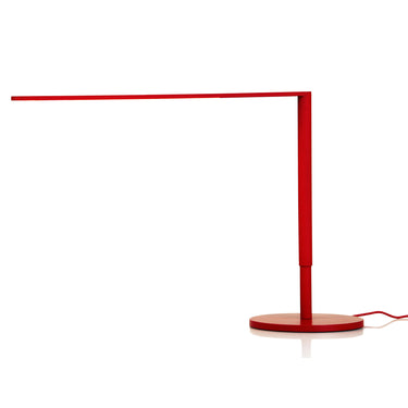 Koncept Lady7 slim silver LED desk lamp for study and office desks