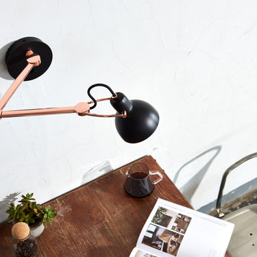 Seed Design Laito Mini Wall Lamp Large Black Copper