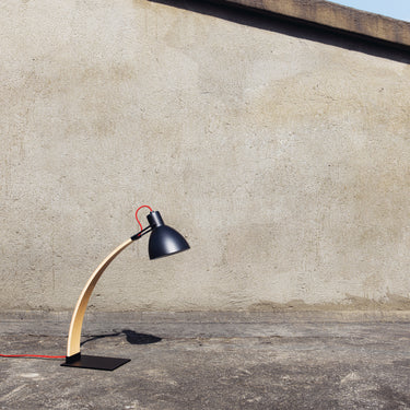 Seed Design Laito Wood Table Lamp Black