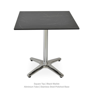 Lamer Square Laminate Top Dining Table by SohoConcept - New