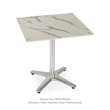Lamer Square Laminate Top Dining Table by SohoConcept - New