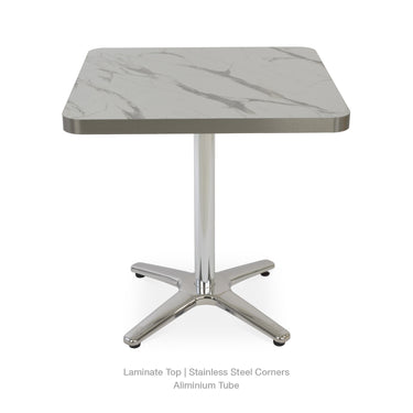 Lamer Square Laminate Top Dining Table by SohoConcept - New