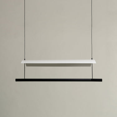 Lámina 85 suspension lamp with soft indirect LED lighting effect