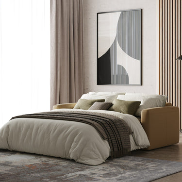 Lamod Italia Revers Italian Desert Leather Queen Sofabed