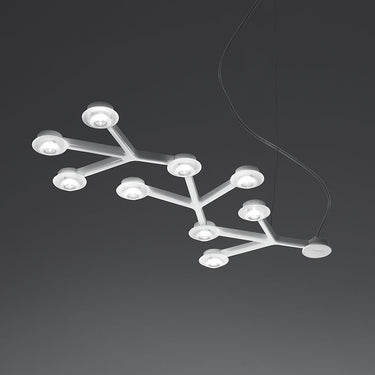 LED 21W · 3000K · Phase dim 66 Linear · Extended 15 ft cord – Led Net Pendant Light studio photo