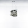 Artemide Logico Single Suspension Pendant – Grey Smoke Italian Design for Interiors