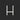 LED 10W · 3000K H Uppercase – Alphabet Of Light Mini Letters Wall Light studio photo