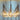 ET2 Larmes LED clear teardrop glass shades close-up with warm glowing lamps