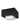 Small Outdoor Flush Mount LED Light – Geometric Black Ceiling Fixture for Entryways & Patios
