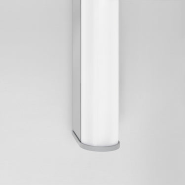 Artemide Ledbar 3ft LED fixture with 3000K warm light, ideal for hallways, bathrooms, and commercial interiors
