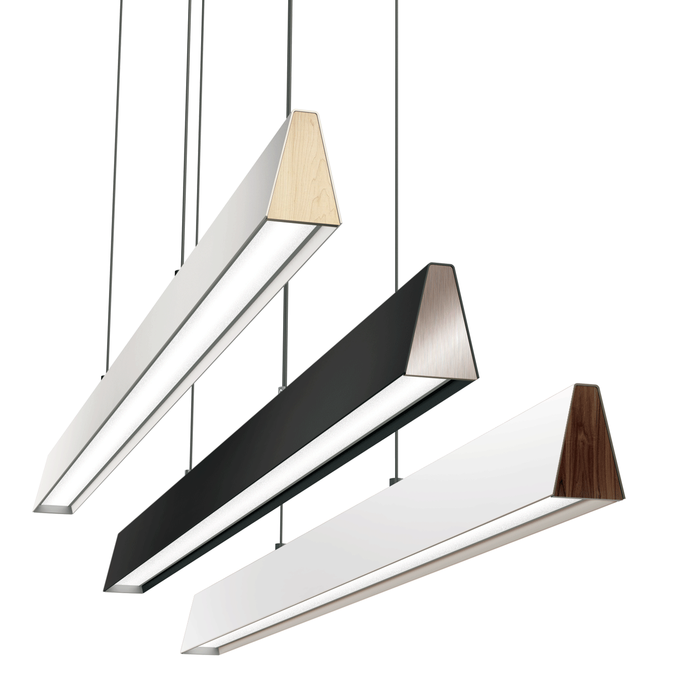 BlackJack Lighting Flair Linear Pendant Light