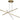 Modern Aged Brass Trio LED Pendant: Visual Comfort 700LSESN3"