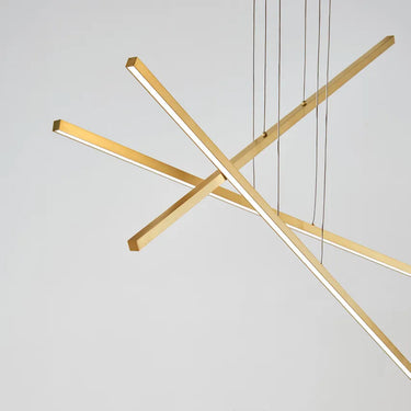 Energy-Efficient Linear LED Pendant - Visual Comfort Essence Trio